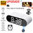 4K Hidden Camera Wireless WiFi Security Alarm Camera Base Phone Charger with Clock Function - 5