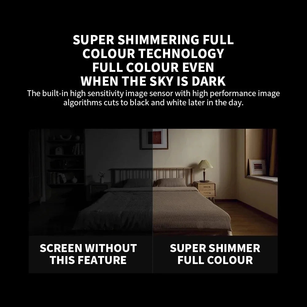 XIAOMI C700 4K Smart Camera Full Color Night Vision WiFi Surveillance Camera for Home Security, CN Plug (Chinese Version) - 7