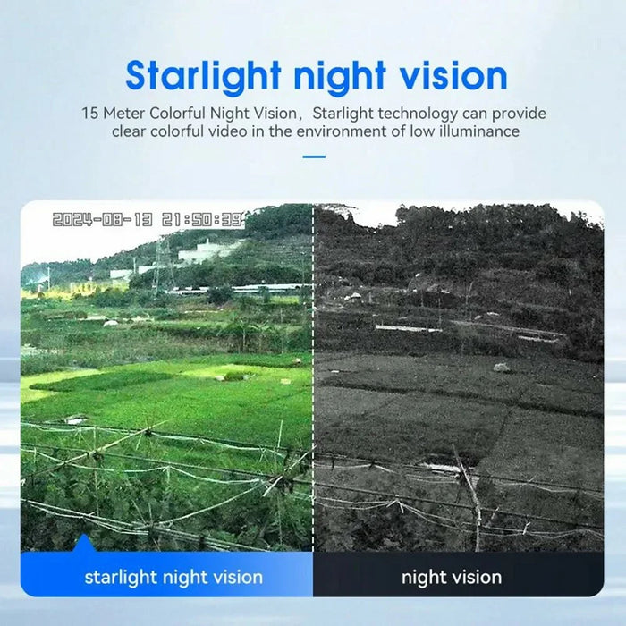 V421A WiFi Outdoor Security Camera Full Color Night Vision 360 Degree Panoramic Monitor Cam - 2