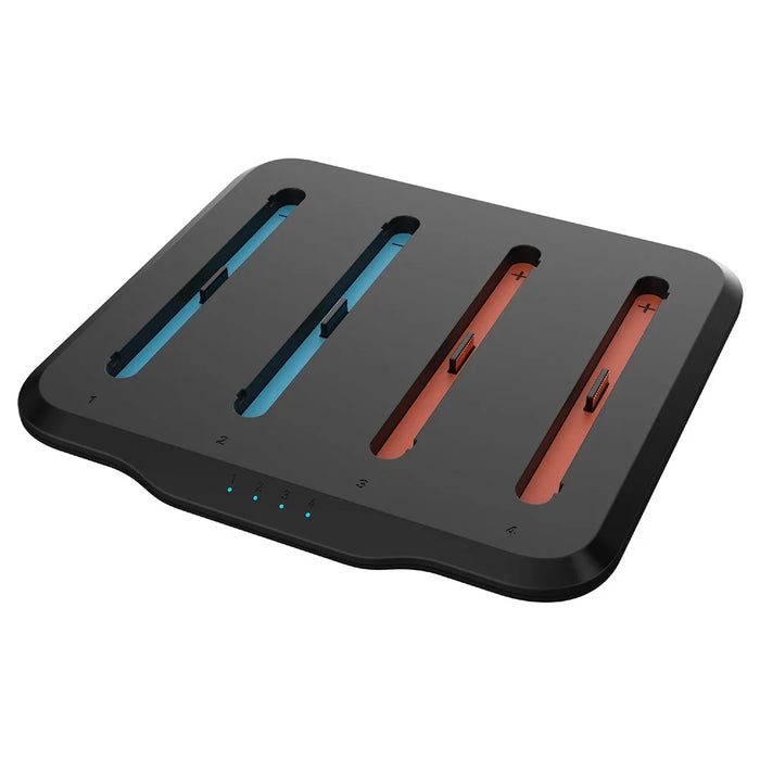 For Nintendo Switch 2 Game Controller 4-Slot Charging Dock Left Right Gamepad Charger with LED Indicator - 2