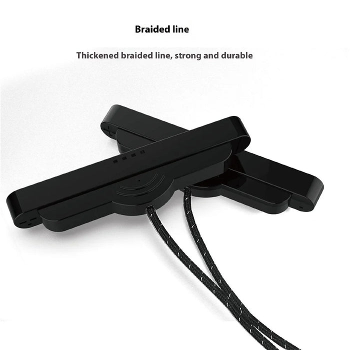 PGTECH GP-377 For Nintendo Switch 2 Joy-Con Charging Cable Braided 2 in 1 Controller Charging Cord - 3