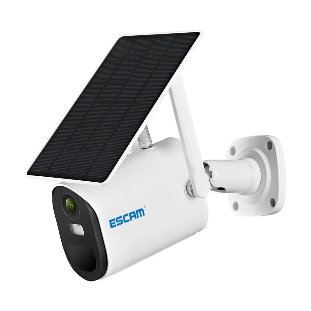 ESCAM QF290 Solar WiFi Camera 1080P Waterproof Security Camera Solar Panel Battery Powered with IR Night Vision - 1