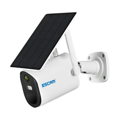 ESCAM QF290 Solar WiFi Camera 1080P Waterproof Security Camera Solar Panel Battery Powered with IR Night Vision - 1