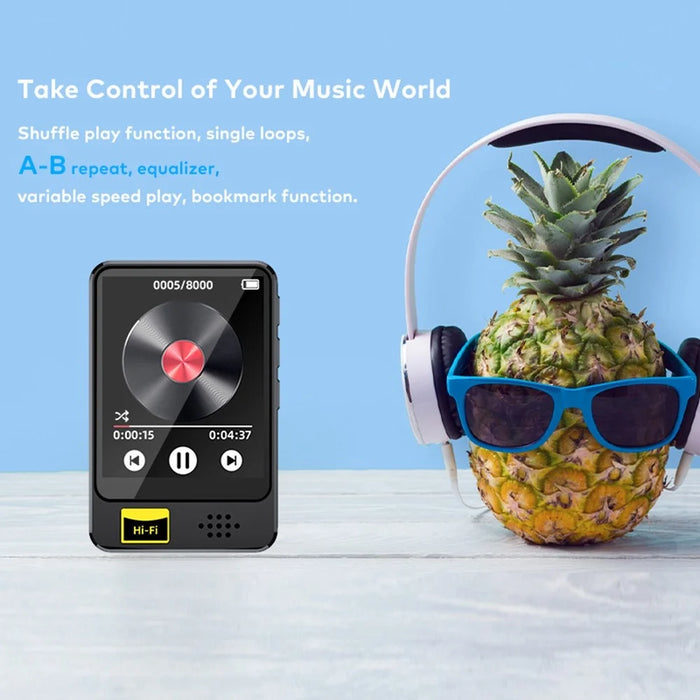 T5 1.77 Inch Touch Screen MP4 Player Bluetooth-Compatible Radio E-Book Reader Voice Recorder (Without TF Card) - 5