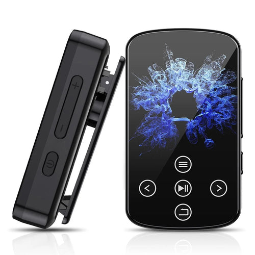 T8 1.54 Inch Touch Screen MP4 Player Bluetooth-Compatible FM Radio E-Book Reader with Back Clip (Without TF Card) - 1