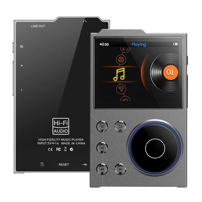 T10 2.4 Inch TFT Screen HiFi Music Player Voice Recorder Bluetooth-Compatible FM Radio Built In 16G Storage - 1