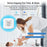 Tuya WiFi  /  Zigbee Smart Temperature Humidity Sensor Real Time Monitoring High Precision Digital Detector - WiFi Version - 6