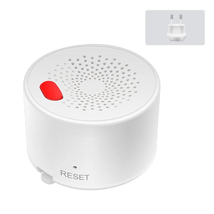 DY-RQ500A Tuya Smart Zigbee Gas Detector Alarm IEEE802.15.4 Combustible Gas Sensor - EU Plug - 1