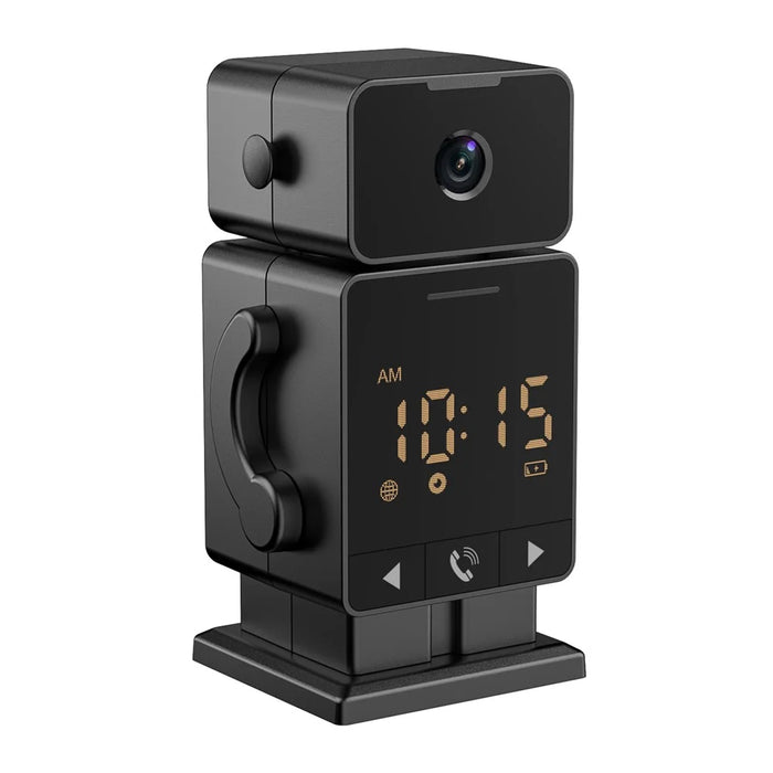 C11 Tuya WiFi Security Camera Alarm Clock Two Way Audio Night Vision HD Surveillance Camera - EU Plug - 1
