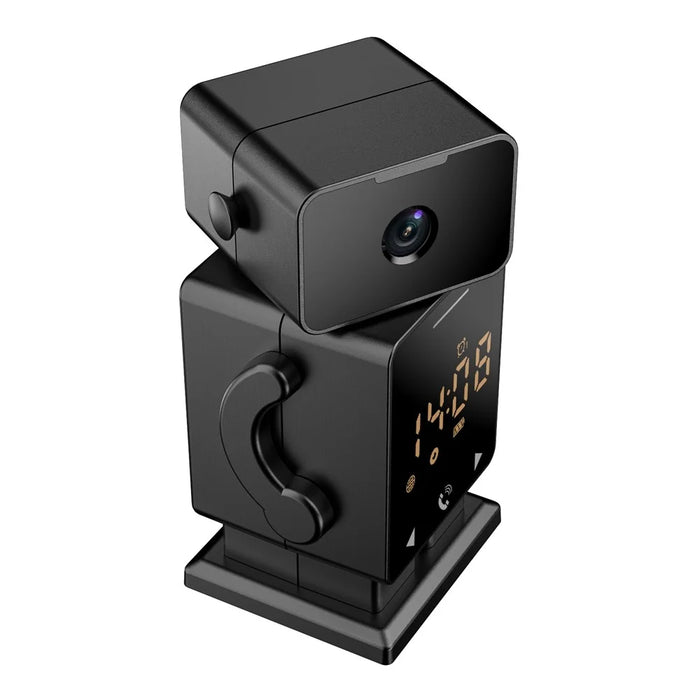 C11 Tuya WiFi Security Camera Alarm Clock Two Way Audio Night Vision HD Surveillance Camera - EU Plug - 3