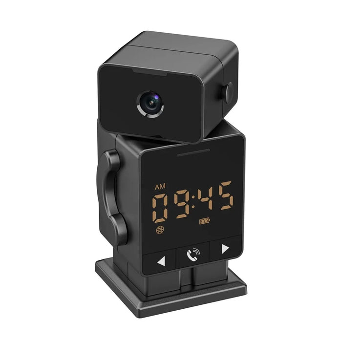C11 Tuya WiFi Security Camera Alarm Clock Two Way Audio Night Vision HD Surveillance Camera - EU Plug - 4