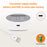 WSD500C Tuya Zigbee Temperature Humidity Sensor Abnormal Alarm for Home Office - 4
