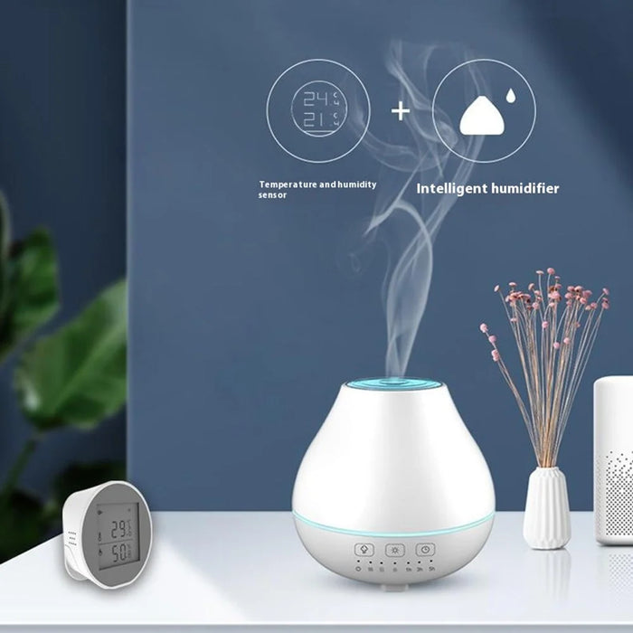 WSD500C Tuya Zigbee Temperature Humidity Sensor Abnormal Alarm for Home Office - 6