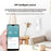 WSD500A Tuya Smart Zigbee 3.0 Temperature Humidity Sensor Compatible with Alexa Google Assistant (No Battery) - 4