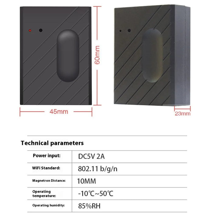 CK400A Tuya WiFi Smart Garage Door Opener Remote Control Compatible with Alexa  /  Google Voice Control - 6