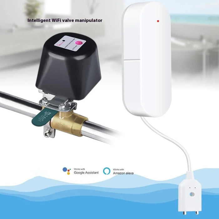 FM400A Smart WiFi Valve Actuator Remote Wireless Control Water / Gas Valve Voice Assistant Compatible - 2