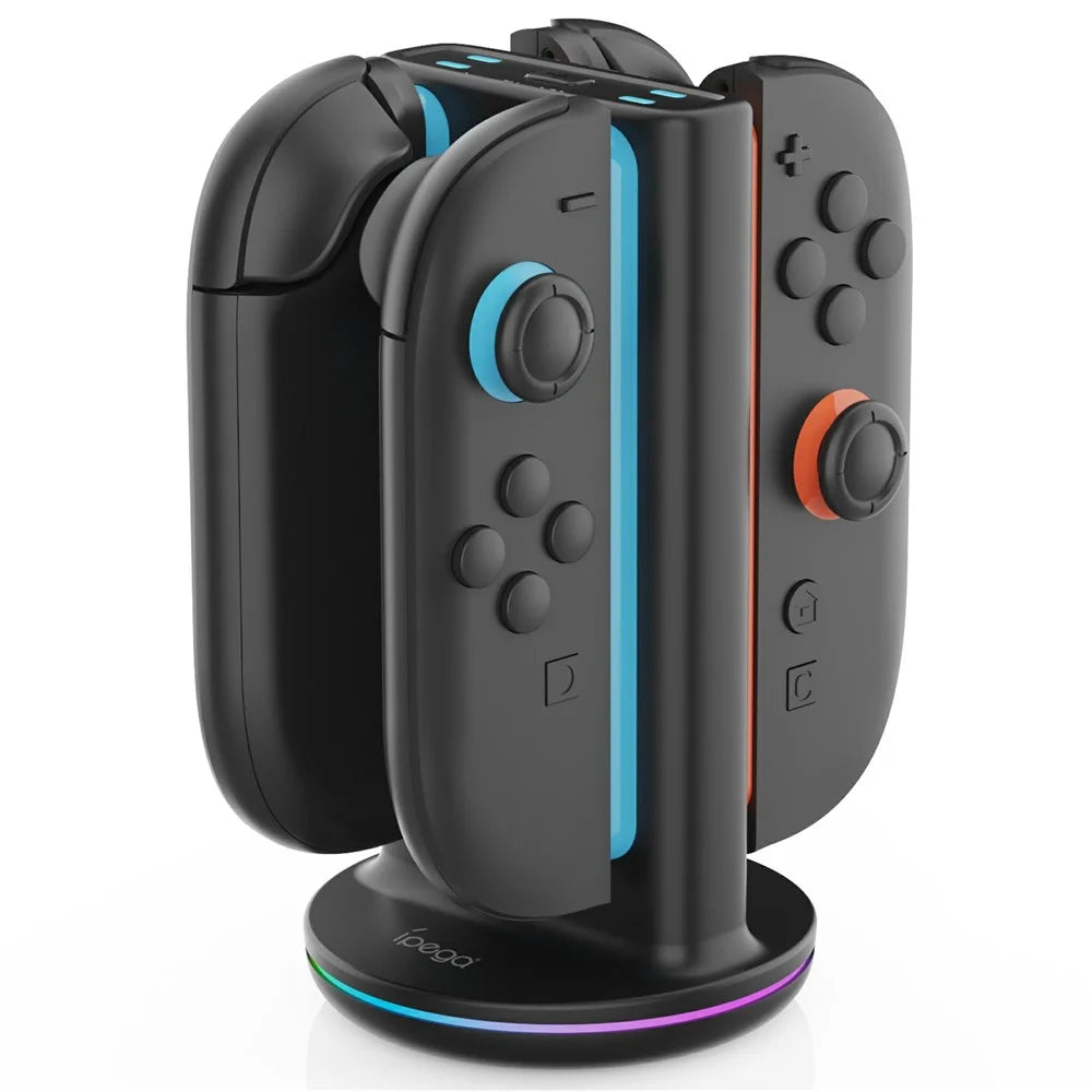 IPEGA PG-SW2051 For Nintendo Switch 2 Joy-Con Controller Charging Dock 4 in 1 Charger Station with LED Indicator - 2