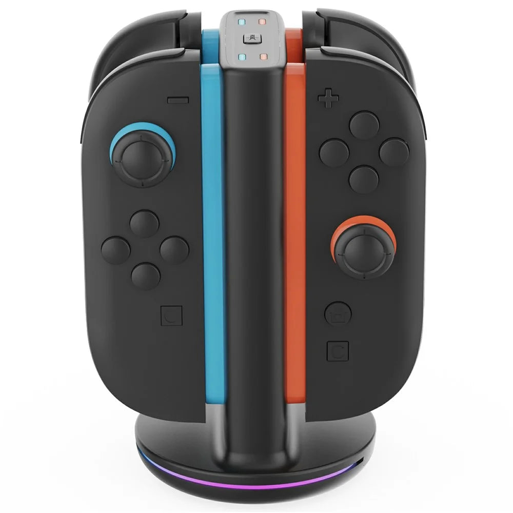 IPEGA PG-SW2051 For Nintendo Switch 2 Joy-Con Controller Charging Dock 4 in 1 Charger Station with LED Indicator - 3