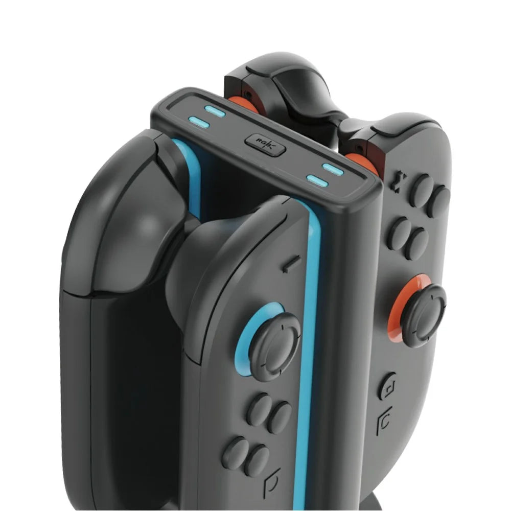 IPEGA PG-SW2051 For Nintendo Switch 2 Joy-Con Controller Charging Dock 4 in 1 Charger Station with LED Indicator - 5