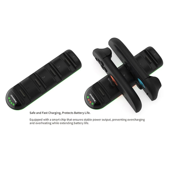 DOBE TNS-31114 For Nintendo Switch 2 Joy-Con Charging Dock 4 in 1 Portable Charger with LED Indicator - 3