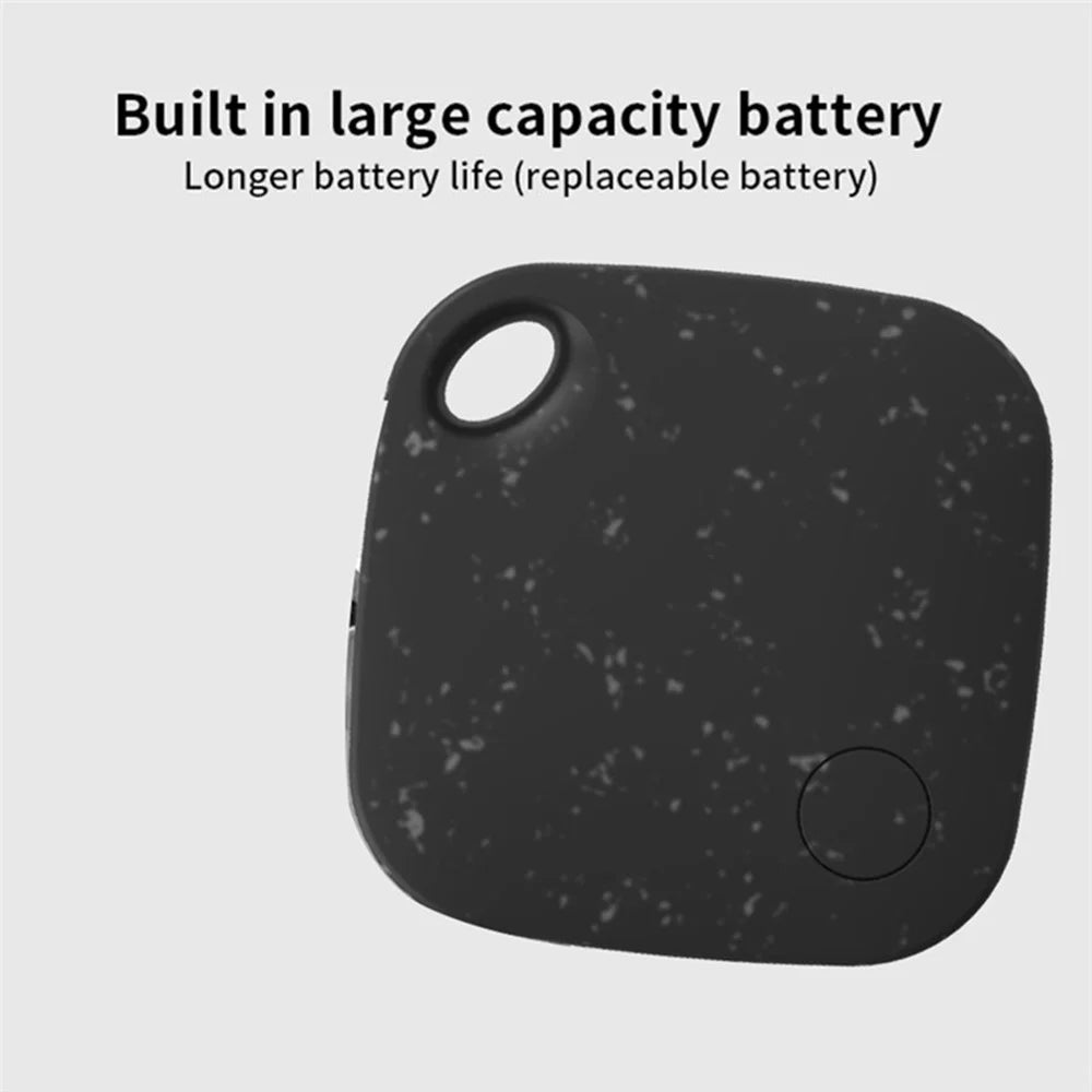 Tag03 Bluetooth-Compatible Smart Tracker Bio-Degradable Global Finder Anti Lost Device for Google Only - Black - 2