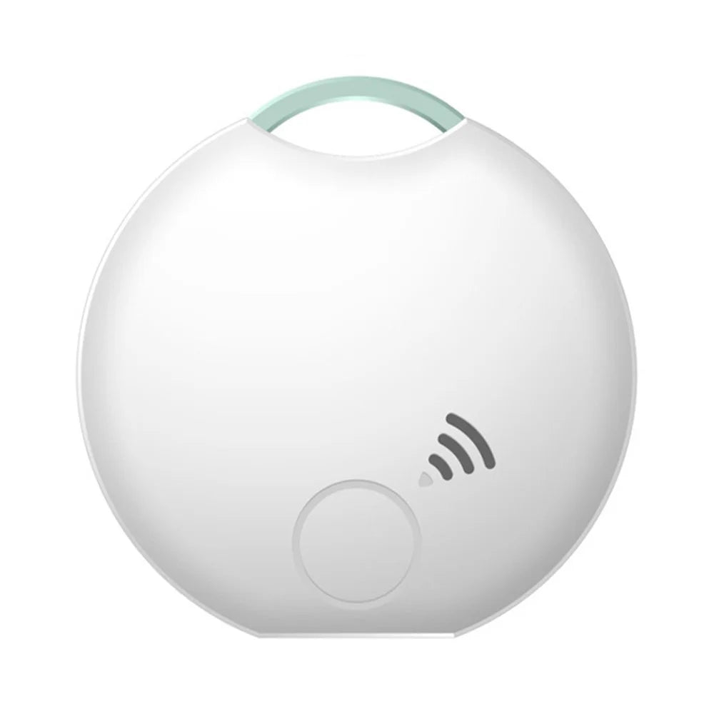 LT01 Android Bluetooth-Compatible Tracker Smart Two-Way Finder Key Locator Item Finder Compatible with Tuya Smart App - White - 1