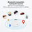 LT01 Android Bluetooth-Compatible Tracker Smart Two-Way Finder Key Locator Item Finder Compatible with Tuya Smart App - White - 5