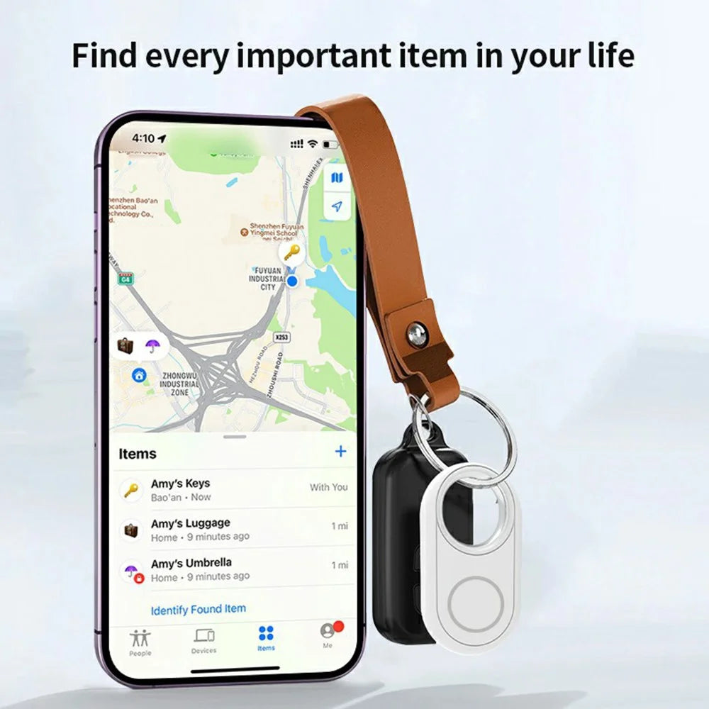 Itag12 For iOS Keychain Tracker Bluetooth-Compatible Anti Lost Item Finder - Black - 2