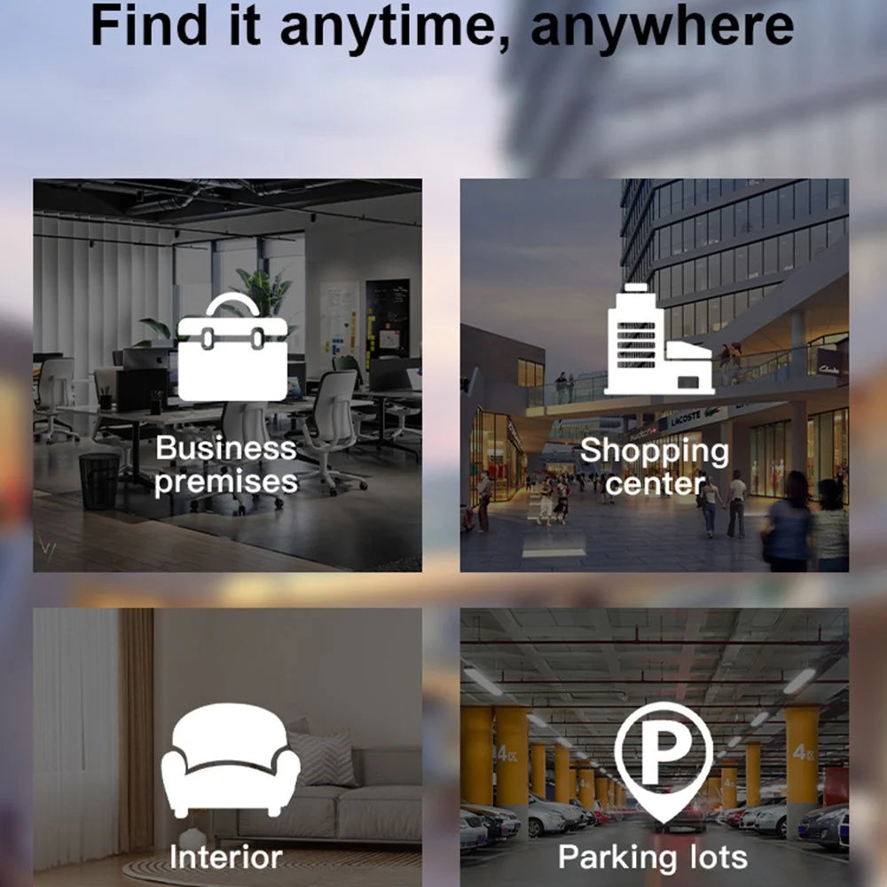 Itag12 For iOS Keychain Tracker Bluetooth-Compatible Anti Lost Item Finder - Black - 3