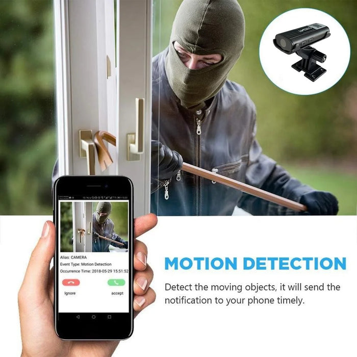 A7 Wireless WiFi Remote Home Security Camera HD Night Vision Motion Detection Two Way Audio Camera - 2
