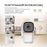 T200 1080P Smart WiFi Security Camera 360 Degree Pan Tilt Motion Tracking Night Vision Cam - US Plug - 2