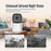 T200 1080P Smart WiFi Security Camera 360 Degree Pan Tilt Motion Tracking Night Vision Cam - US Plug - 3