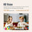 T200 1080P Smart WiFi Security Camera 360 Degree Pan Tilt Motion Tracking Night Vision Cam - US Plug - 6