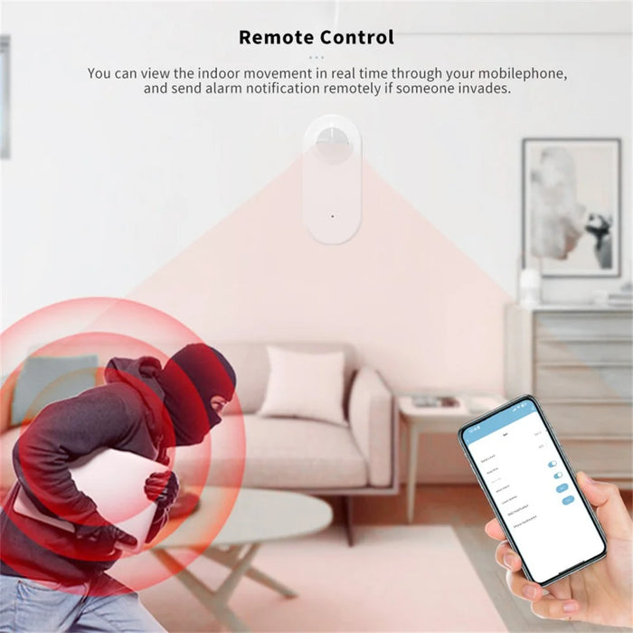 MS15 Tuya Smart Home WiFi Motion Sensor PIR Detector Infrared Human Body Movement Sensor - 3