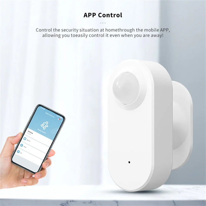 MS15 Tuya Smart Home WiFi Motion Sensor PIR Detector Infrared Human Body Movement Sensor - 4