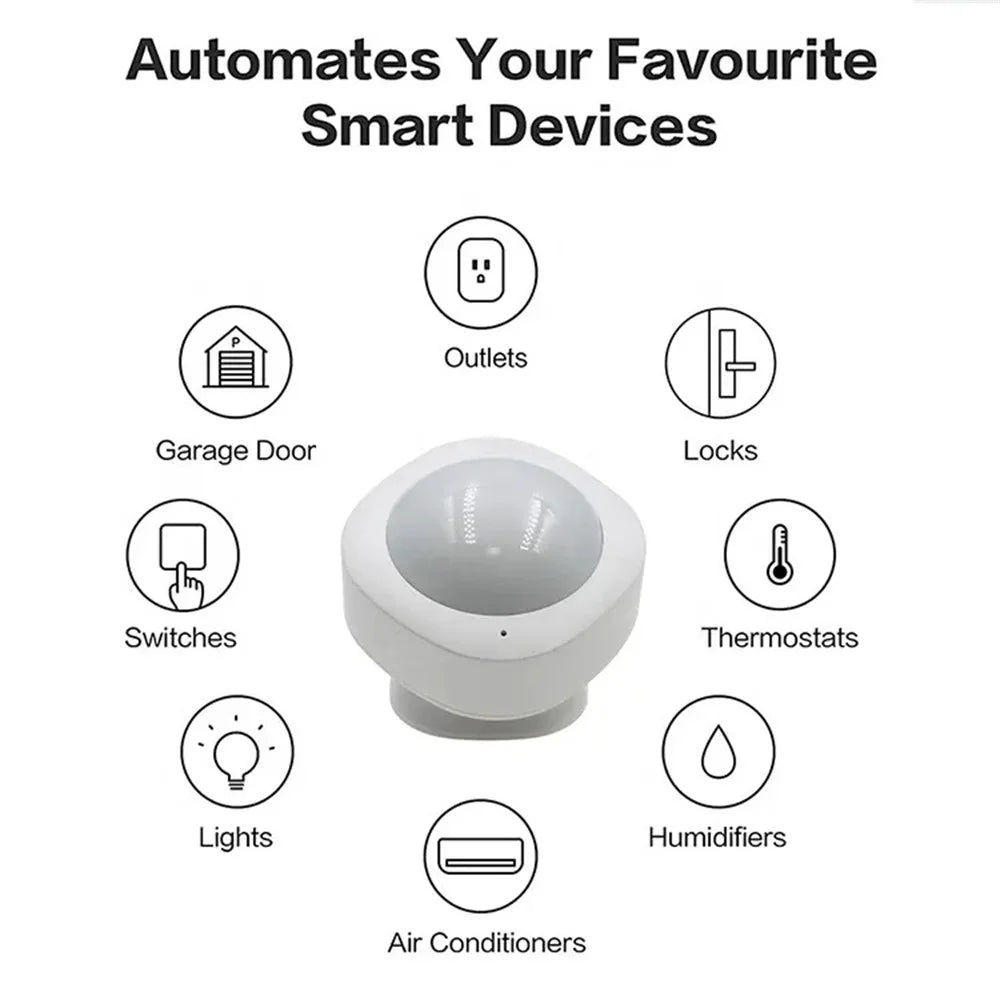 MS02 Tuya PIR Motion Sensor Zigbee Smart Movement Detector for Home Automation System - 2