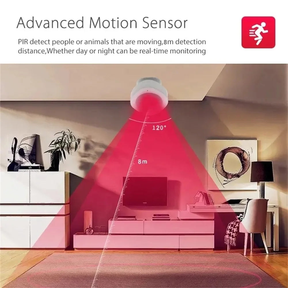 MS02 Tuya PIR Motion Sensor Zigbee Smart Movement Detector for Home Automation System - 7