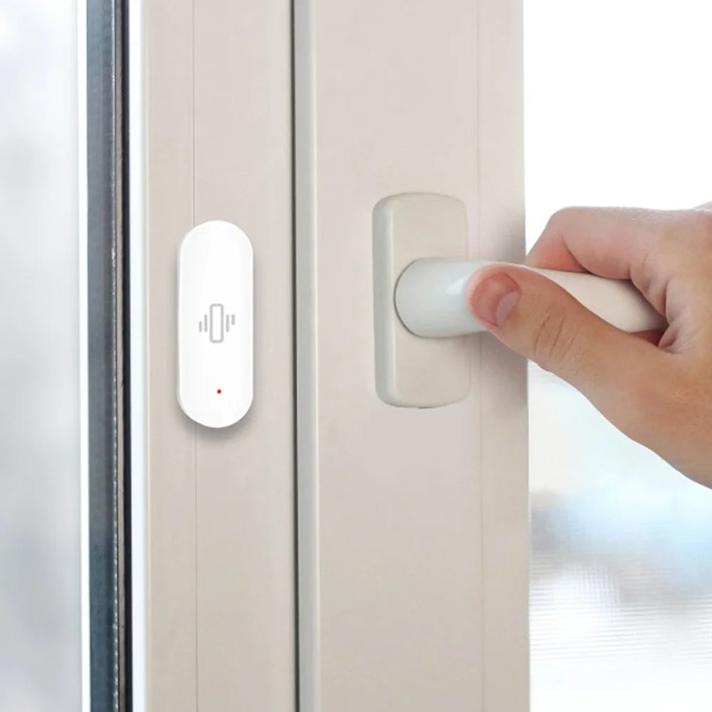 VB02 Tuya WiFi Door Vibration Sensor Smart Real-Time Detection APP Remote Motion Shock Alarm Device - 5
