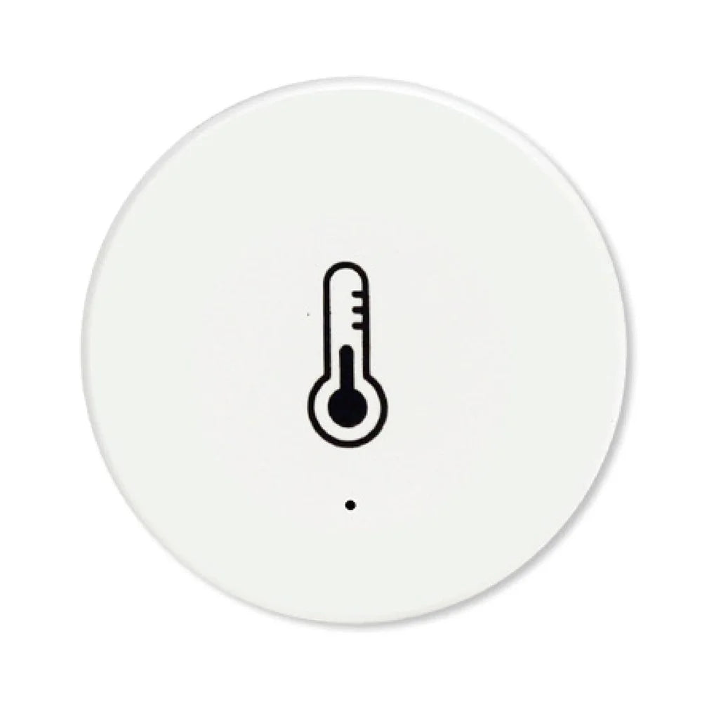 HS06 Tuya Zigbee Round Temperature Humidity Sensor Smart Home Indoor Thermometer Detector - 1