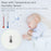 HS06 Tuya Zigbee Round Temperature Humidity Sensor Smart Home Indoor Thermometer Detector - 3