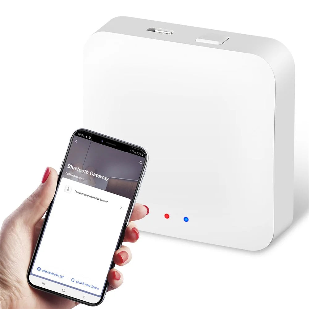 GW003 Tuya Bluetooth-Compatible Smart Home Gateway Wireless Remote Control Intelligent MESH Network Hub - 1
