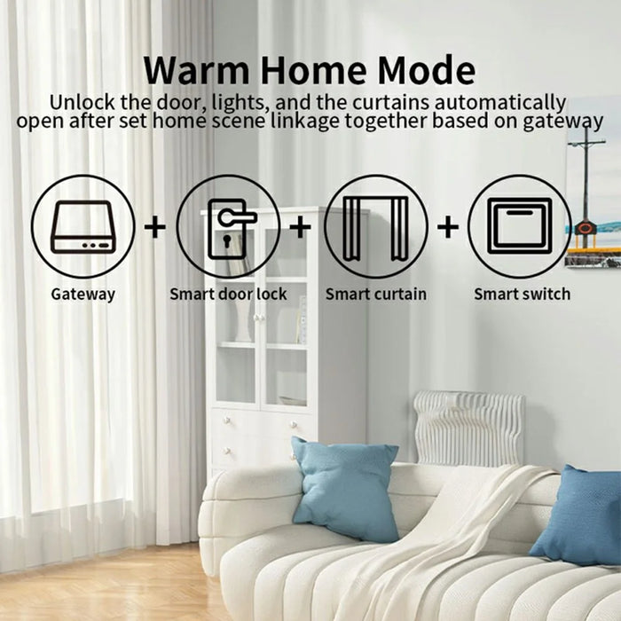 Tuya Zigbee Bluetooth-Compatible Gateway Smart Home Hub Remote Control for Multiple Devices - AU Plug - 3