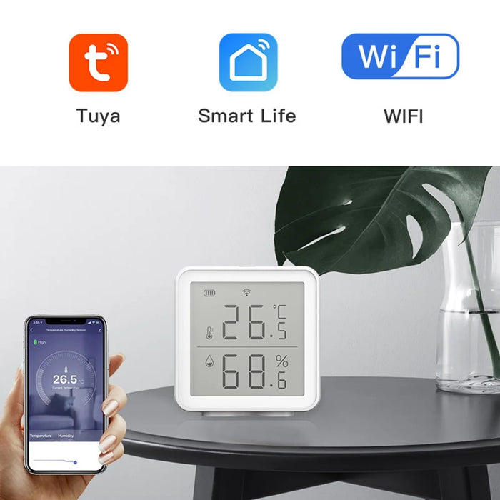 TH03 WiFi Temperature Humidity Sensor Detector Wireless Indoor Thermometer Hygrometer - 5