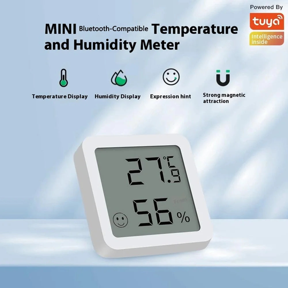 TH05 Smart Bluetooth-Compatible Thermometer Hygrometer LCD Display Temperature Humidity Sensor - 2