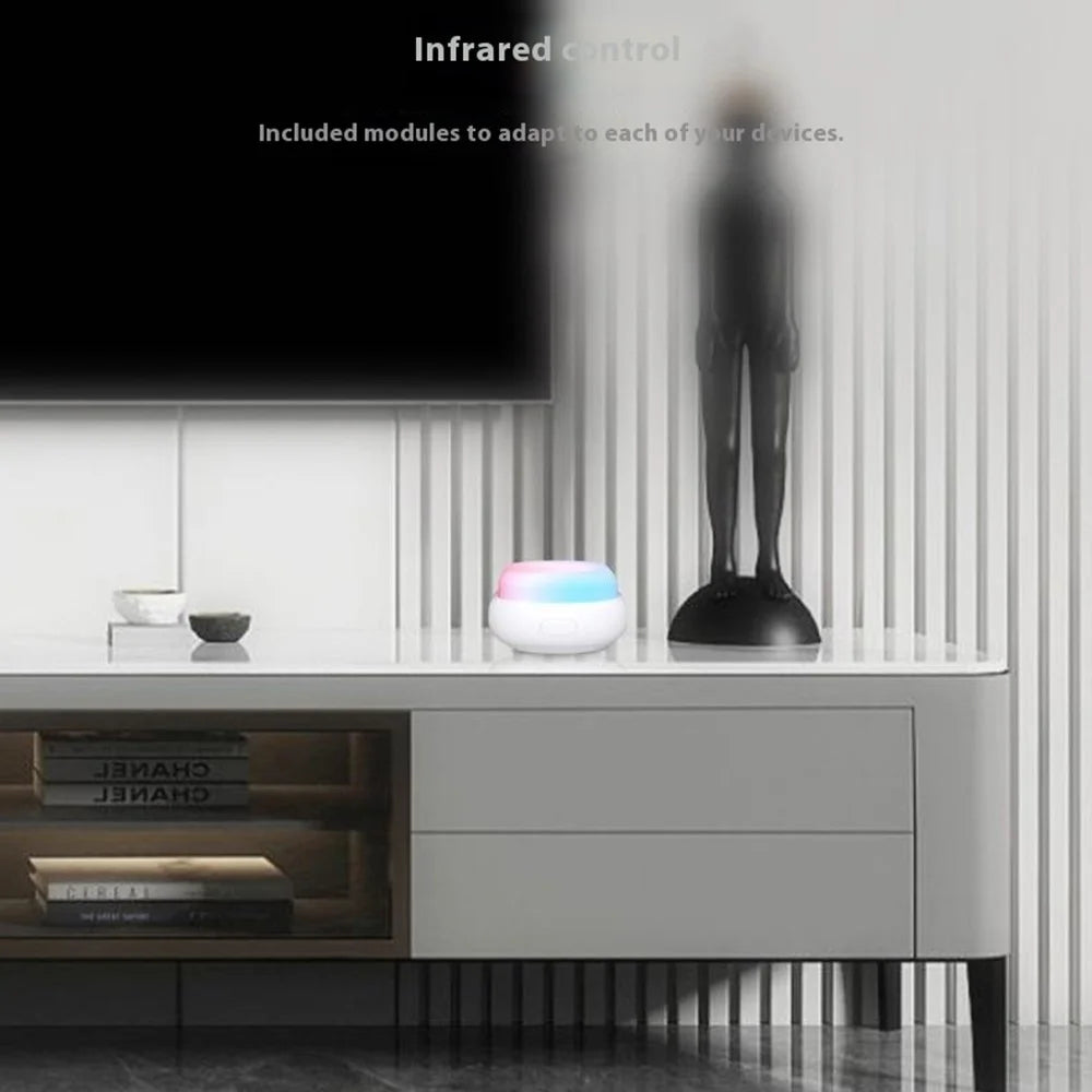 IR10 Smart Universal Remote Control Self Learning WiFi Controller with Ambient Light for Home Appliances - 3