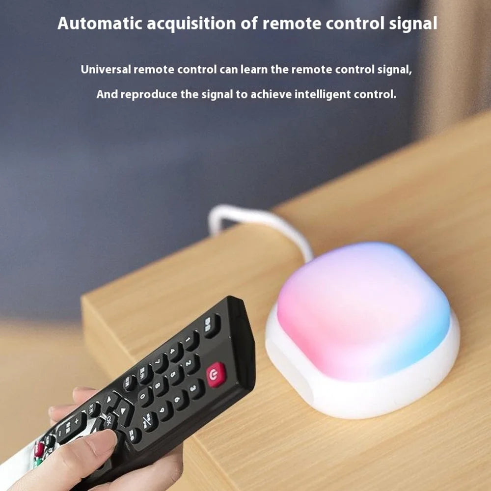 IR10 Smart Universal Remote Control Self Learning WiFi Controller with Ambient Light for Home Appliances - 7