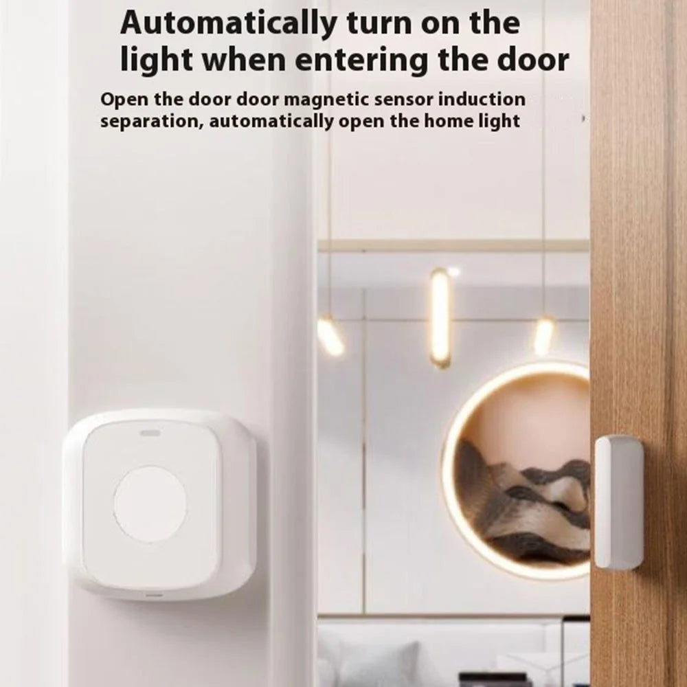 DS10 Smart Door Window Sensor Magnetic Wireless Switch Detector for Home Security Alarm - Zigbee - 3