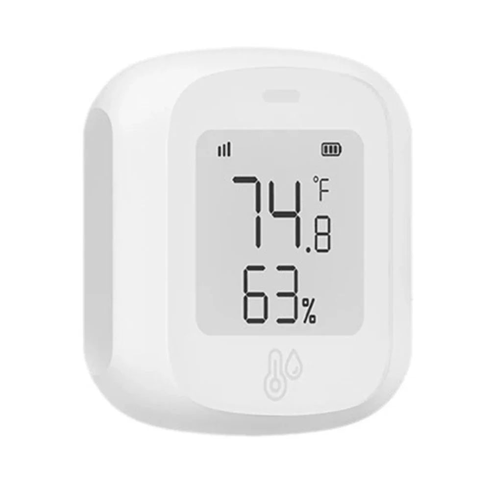 TH10 Smart Wireless Temperature Humidity Sensor Referesh Button for Home Automation Remote Detection - WiFi Version - 1
