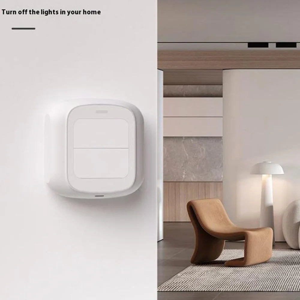 SC10 2-Gang Smart Switch Zigbee / Wifi Wireless Remote Control Button for Smart Home Automation - WiFi Version - 5