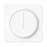 SD02 Tuya Zigbee Wall-Mounted Wireless Dimmer Switch Stepless Light Touch Control Smart Panel, EU Standard - 1